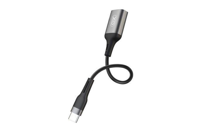 Адаптер для проводной гарнитуры Micro на USB 2.0 XO NB201 speed 480Mbp Black