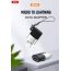 Переходник OTG XO NB149B Micro to Lighting Black