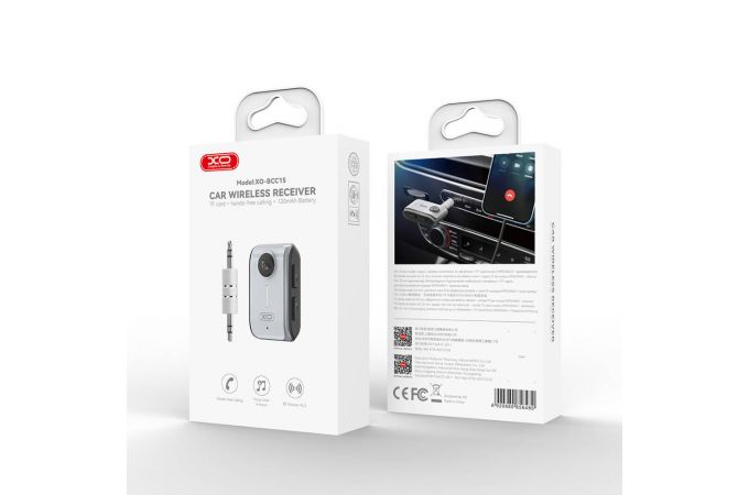 FM-Модулятор XO BCC15 Bluetooth Transmitter Support TF card Tarnish