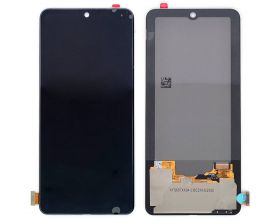 Дисплей для Xiaomi Poco F4 (22021211RG) в сборе с тачскрином (черный) OLED