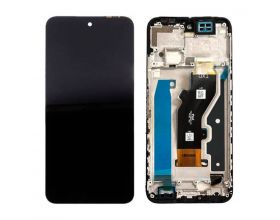 Дисплей для Tecno Spark 30C (KL5) в сборе с тачскрином + рамка (черный) org