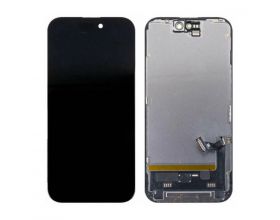 Дисплей для iPhone 15 (A3090) в сборе с тачскрином (черный) OLED GX