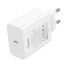 Сетевое зарядное устройство USB-C BOROFONE C162A Source single port PD40W (белый)