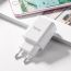 Сетевое зарядное устройство 2USB + кабель MicroUSB HOCO C62A Victoria Fast Charging 2400mAh (белый)