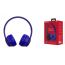 Наушники мониторные беспроводные BOROFONE BO4 Charming rhyme wireless headset Bluetooth (синий)