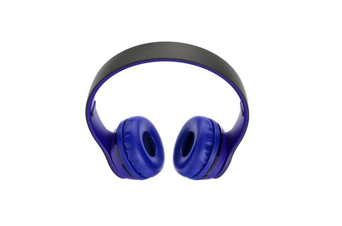 Наушники мониторные беспроводные BOROFONE BO4 Charming rhyme wireless headset Bluetooth (синий)