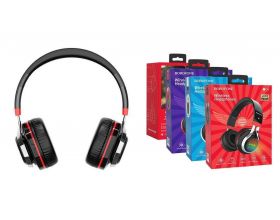Наушники мониторные беспроводные BOROFONE BO8 Love Sound wireless headset Bluetooth (черный)