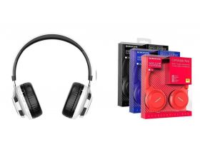 Наушники мониторные беспроводные BOROFONE BO8 Love Sound wireless headset Bluetooth (белый)