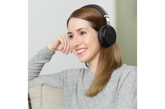 Наушники мониторные беспроводные HOCO S3 Nature sound wireless headphones Bluetooth (черный)