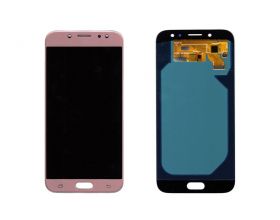 Дисплей для Samsung J730FN/DS Galaxy J7 (2017) в сборе с тачскрином (розовый), OLED