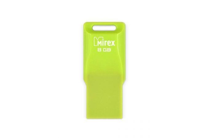 Флешка USB 2.0 Mirex MARIO GREEN 8GB (ecopack)