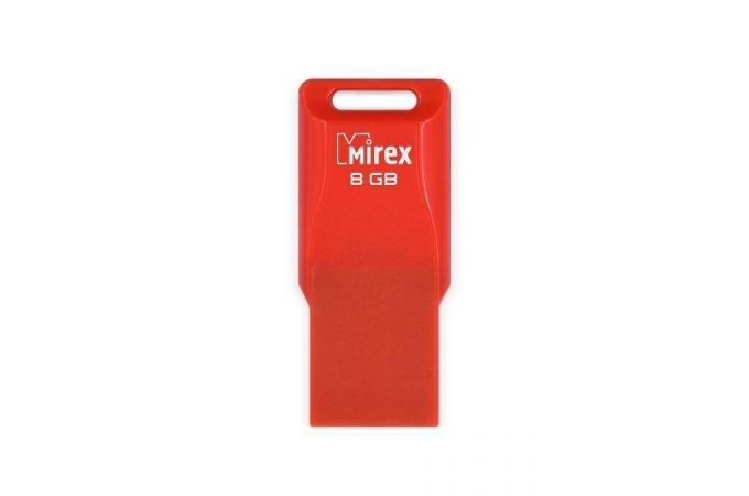 Флешка USB 2.0 Mirex MARIO RED 8GB (ecopack)
