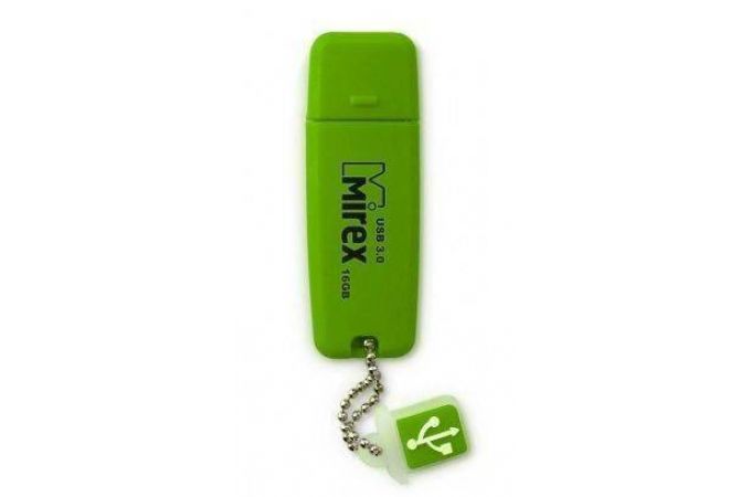 Флешка USB 3.0 Mirex CHROMATIC GREEN 16GB (ecopack)