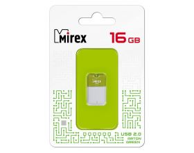 Флешка USB 2.0 Mirex ARTON GREEN 16GB (ecopack)