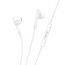 Наушники вакуумные проводные HOCO M93 wire control earphones with microphone (черный)