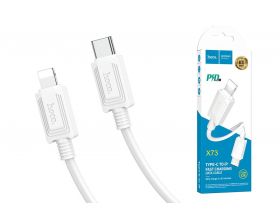 Кабель USB Type-C - Lightning HOCO X73 PD20W (белый) 1м