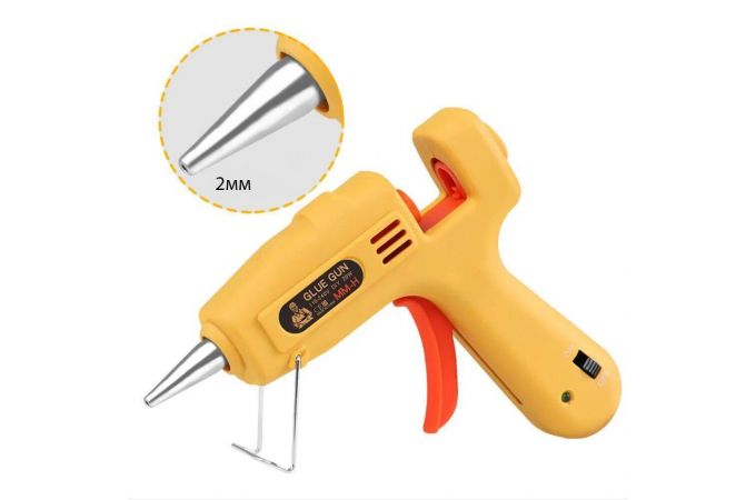 Помощник PM-ING01 клеевой пистолет+стержни в наборе (20Вт, 220В,7мм)