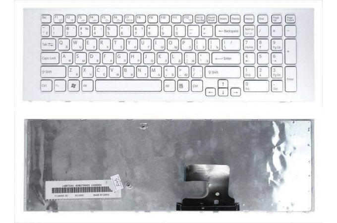 Клавиатура для ноутбука Sony VPC-EJ VPCEJ черная