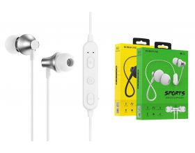 Наушники вакуумные беспроводные BOROFONE BE32 Easygoing Sports wireless earphonesl Bluetooth (белый)