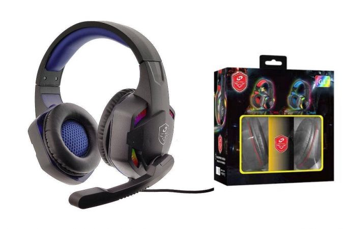 Наушники мониторные проводные KADUM G17 (3.5 мм/USB) (черный)