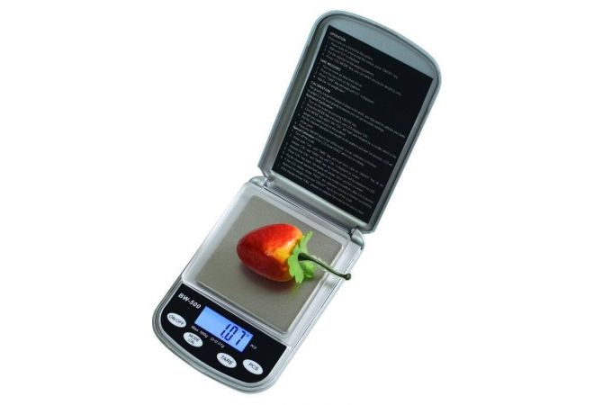 Весы портативные Орбита OT-HOW01 электронные 100гр точность 0,01гр