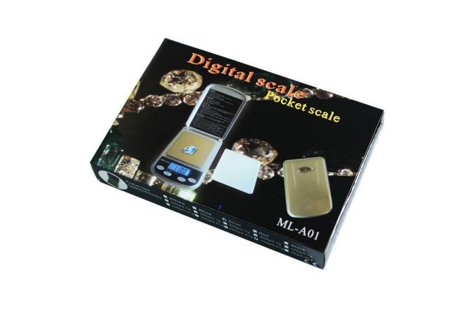 Весы портативные Орбита OT-HOW01 электронные 100гр точность 0,01гр