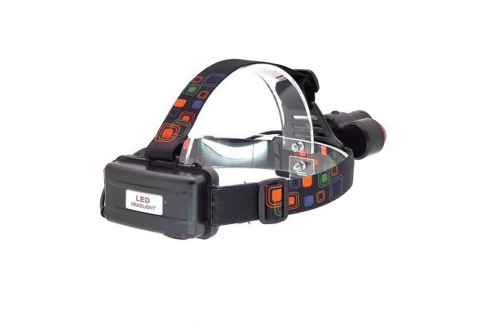 Фонарь налобный Патриот PT-FLG01 (3L, 2*18650, ZOOM, Т6)