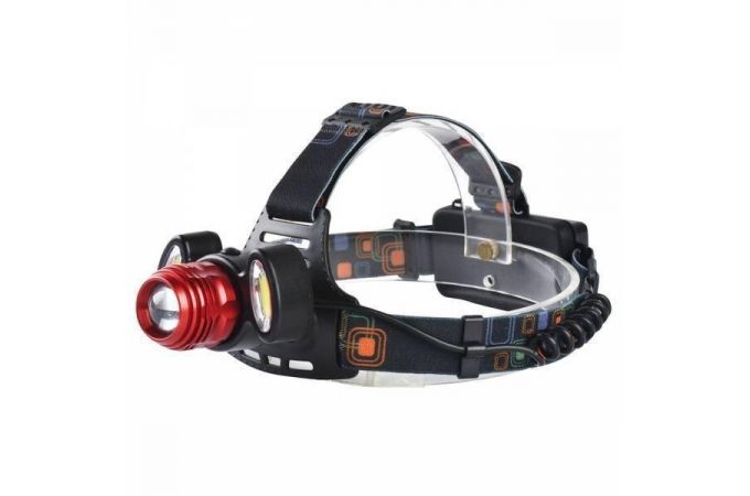 Фонарь налобный Патриот PT-FLG02 (3L, 2*18650, ZOOM, Т6)