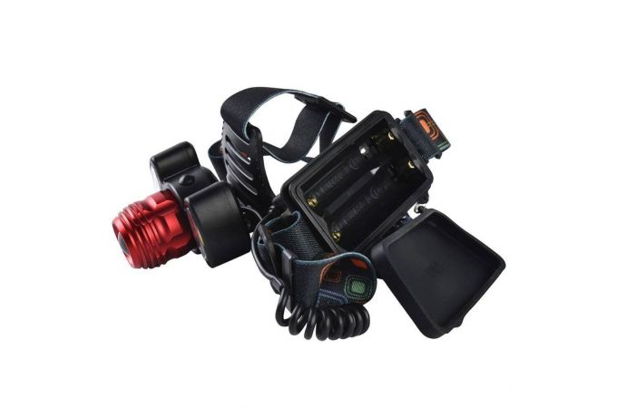 Фонарь налобный Патриот PT-FLG02 (3L, 2*18650, ZOOM, Т6)