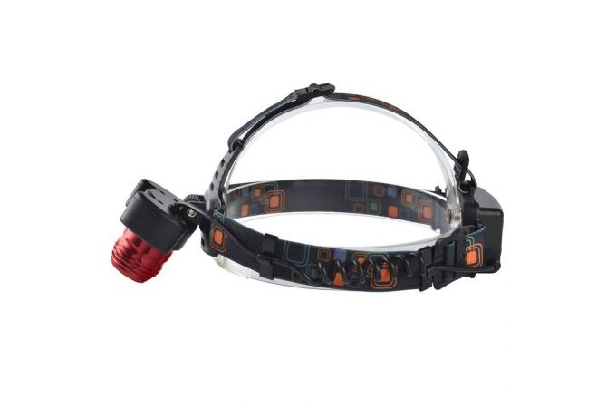 Фонарь налобный Патриот PT-FLG02 (3L, 2*18650, ZOOM, Т6)