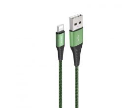 Кабель USB - Lightning MAIMi X33 5A (зеленый) 1м