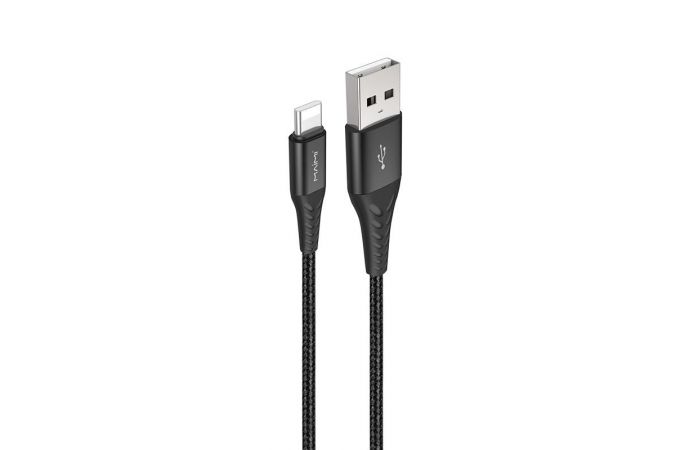 Кабель USB - Lightning MAIMi X33 5A (черный) 1м