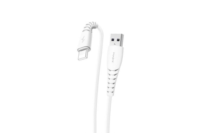 Кабель USB - Lightning MAIMi X39 6A (белый) 1м