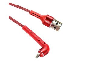 Кабель USB - Lightning Орбита OT-SMI25 2.4A (красный) 1м