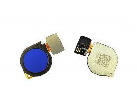 Шлейф для Huawei Honor 20 Lite/ 20S на сканер отпечатка (синий)