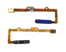 Шлейф для Huawei Honor 20/ 20 Pro на сканер отпечатка (синий) org