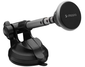 Держатель автомобильный для телефона Deppa (55180) Mage Cannon, cерый