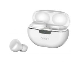 Наушники вакуумные беспроводные QUB QTWS8 TWS Bluetooth (белый)