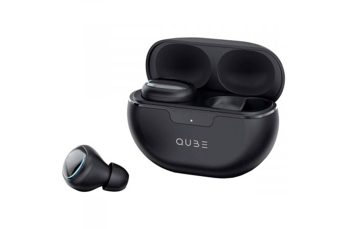 Наушники вакуумные беспроводные QUB QTWS8 TWS Bluetooth (черный)