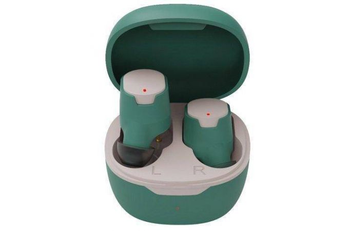 Наушники вакуумные беспроводные Ritmix rh-835BTH TWS Bluetooth (темно-зеленый)