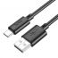 Кабель USB - USB Type-C HOCO X88 (черный) 1м