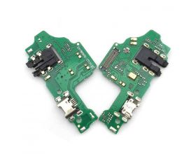 Шлейф для Huawei Honor 8X с разъемом зарядки + разъем гарнитуры (плата)
