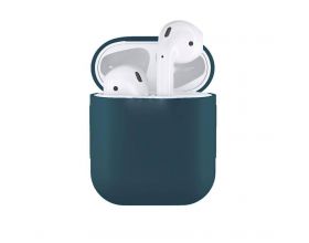 Чехол для наушников AirPods Copy orig. (космический синий)