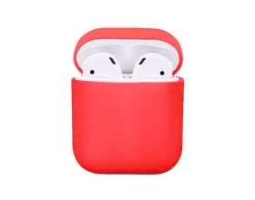 Чехол для наушников AirPods Copy orig. (красный)