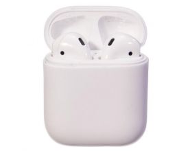 Чехол для наушников AirPods Copy orig. (белый)