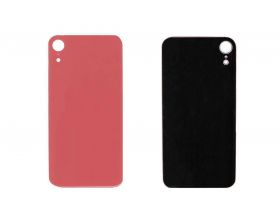 Задняя крышка (стекло) для iPhone XR (коралловый) легкая установка CE
