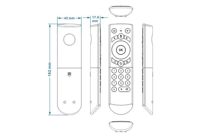 Пульт TV универсальный Орбита OT-DVC33