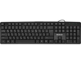 Клавиатура проводная Defender Next HB-440 RU  (черный)