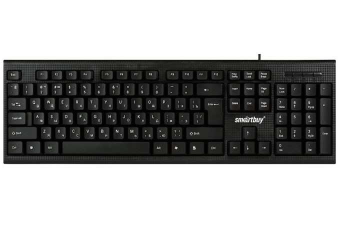 Клавиатура проводная Smartbuy ONE 115 (черный)