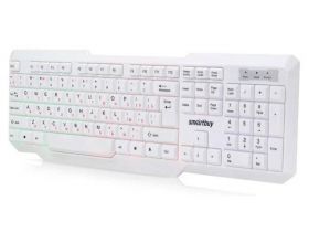 Клавиатура проводная Smartbuy ONE 333 USB (белый)